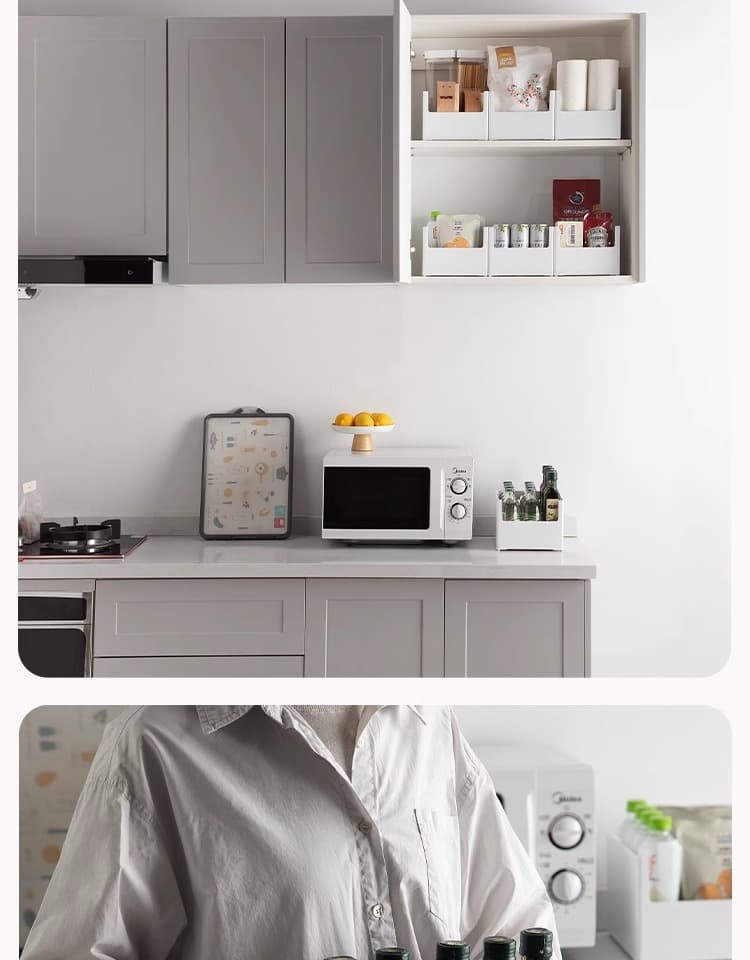 可伸缩直角收纳盒