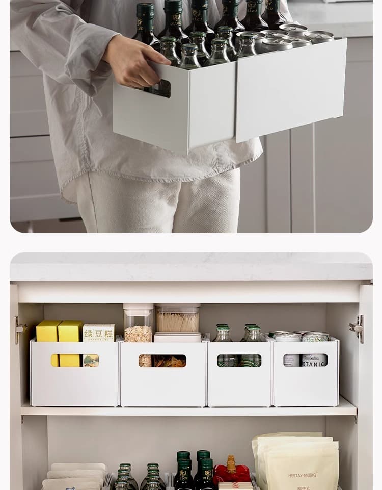可伸缩直角收纳盒